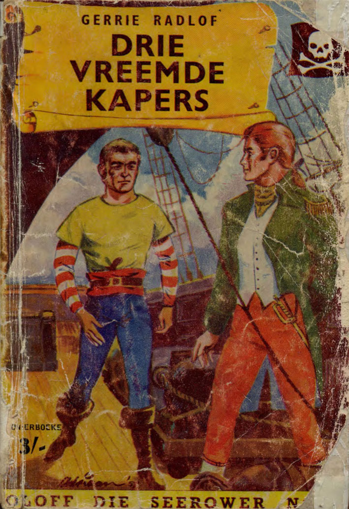 Oorspronklike Voorblad - Drie vreemde kapers